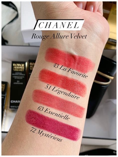 chanel rouge allure velvet 45|rouge allure velvet shades.